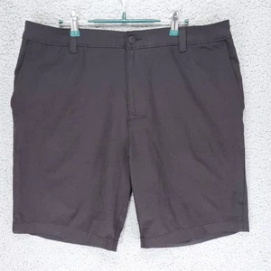Banana Republic Chino Golf Shorts Mens 38 Black Resort Casual Stretch Waist EUC - Picture 1 of 10