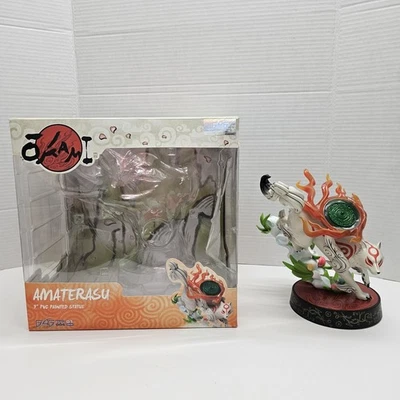 First 4 Figures Capcom - Okami Amaterasu Painted Statue Figure 9" PVC 2019 - Image 1 of 4
