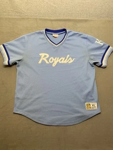 Camiseta de béisbol Mitchell Ness Nostálgica Colección Cooperstown de los Reales de Kansas City - Imagen 1 de 19
