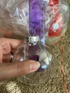 20 3” Clear Ornaments  - Bild 1 von 2