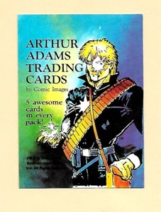 Tarjeta de encabezado de imágenes de cómic de Arthur Adams 1989 - Imagen 1 de 1