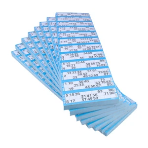 Jumbo Bingo Tickets Einzeln 12 zum Ansehen Pack (8 Blöcke) 12.000 Tickets  - Bild 1 von 11
