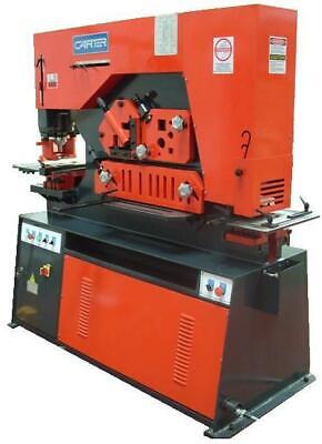 New CARTER 120ton Hydraulic 5 Station Dual Cylinder Steelworker Ironworker • 20,160£