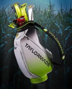 TAYLORMADE 2025 Cosmic Capture Edition Staff Bag STAFF BAG WHITE/GREEN - Limited - Picture 1 of 9