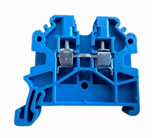10 pz Weidmuller Terminale di Cablaggio SAKDU 2.5N BL 1525940000 - Foto 1 di 1