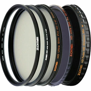 zomei Pro 72mm Filter UV Filter CPL Filter ND Filter HD Filter for Camera lens - Picture 1 of 14