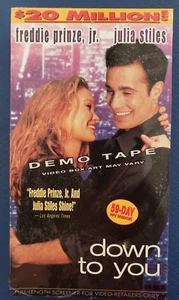 Down To You VHS Screener - Demo - Promo - NEW & SEALED - Picture 1 of 2