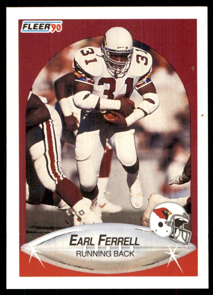 1990 Fleer Earl Ferrell Phoenix Cardinals #333 - Image 1 of 2