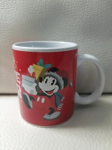 Disney Christmas Coffee Mug Mickey & Minnie Mouse -Festive Cheer- 8 oz. Cup - Picture 1 of 8