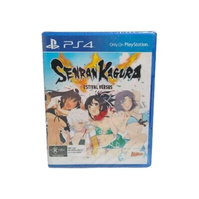 Senran Kagura Estival Versus PS4 NEW RARE FACTORY SEALED AUS PAL TRACKED  - Image 1 of 4
