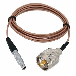 LEMO 00 to UHF Cable For Ultrasonic Testing UT NDT Transducer TOFD RG178 6~33FT