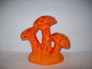 Escultura de cerámica con racimo de setas vintage de mediados de siglo - Imagen 1 de 20