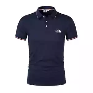 Polo T-Shirt maglietta manica corta uomo Slim Fit primavera estate 8 colori - Foto 1 di 21