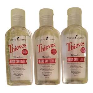 Young Living Thieves Sanitizer (3 Packs of 1 fl oz each) - New - Free Shipping - Picture 1 of 2