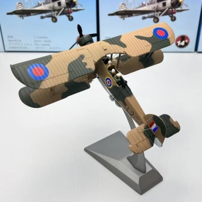 1:72 Alloy Diecast Military Model United Kingdom WWII Swordfish Attack Aircraft - Image 1 of 4