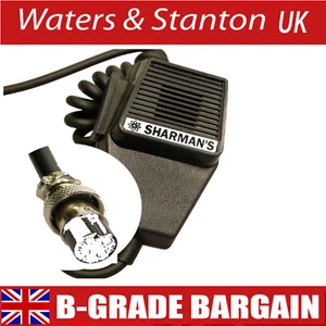 B-GRADE Sharman DM520P1 Coffin Mic  With 4 Pin Plug (Standard) - Picture 1 of 2