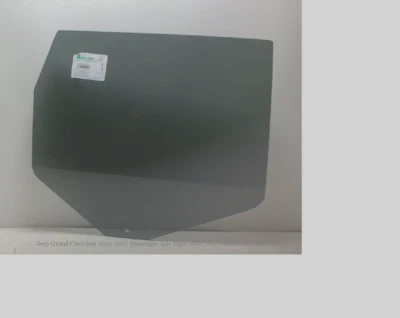 Fits Jeep Grand Cherokee 2011-2017 Passenger Side Right Rear Door Window Glass - Image 1 of 2