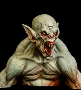 1/10 BUST Harzfigur Modellbausatz Krieger antiker Vampir unbemalt unmontiert - Bild 1 von 4