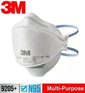 (100 MASCARILLAS) 3M Aura 9205+ N95 Respiradores protectores desechables para partículas - Imagen 1 de 7