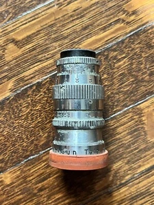 Vintage Sun Tele Telephoto Camera Lens For 8mm Movies F: 2.7 1 1/2” - Picture 1 of 6