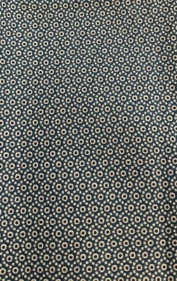 CIVIL WAR TURKEY TAIL FAN 1840-1875-BLUE #8151 FOR MODA- 1/2 YARD - Image 1 of 2