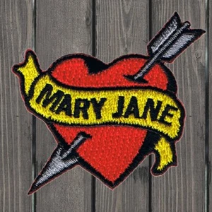 Mary Jane Embroidered Patch — Iron On - Picture 1 of 1