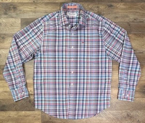 Tommy Bahama Siesta Key Shirt Mens Small Colorful Plaid Performance Button Up . - Picture 1 of 15