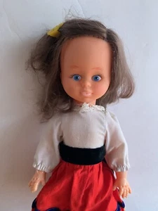 Vintage Doll Made In Hong Kong 12” Plastic Jointed Barrette - Picture 1 of 9