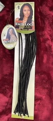 SENEGAL FAUX LOCS DREAD 20" - Trenza entrelazada de ganchillo sintético Foto 1 de 2