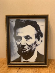 President Abraham Lincoln Last Portrait 1865 8x10 Custom Framed US Civil War - Picture 1 of 10