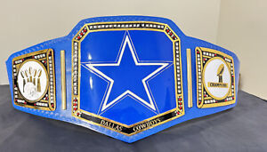 Dallas Cowboys NFL Championship Belt Adult Size 2mm Brass