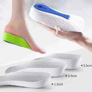 Solette Aumento Altezza per Scarpe Uomo Donna Solette Ortopediche Sport Arch - Foto 1 di 17