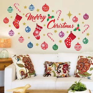 Christmas Decorations Clearance for Home, Indoor, Wall Stickers " Merry Chris... - Picture 1 of 7