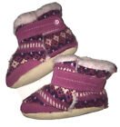 Stride Rite Infant Size 2 Booties Crib Sweet cuddle knit Winter Shoe