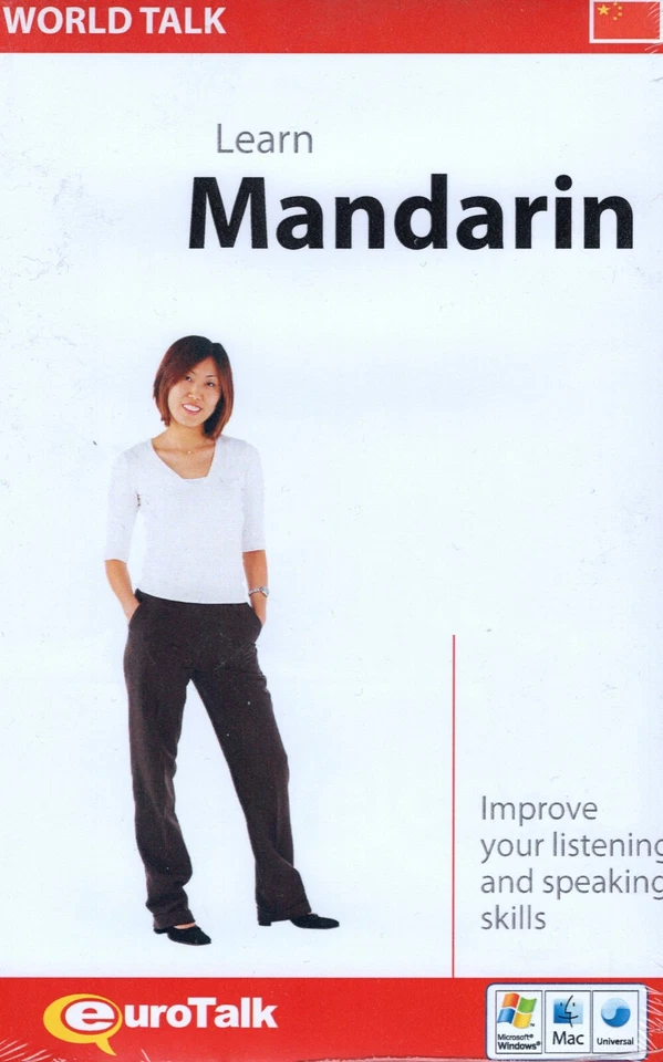 Learn Mandarin - CD-ROM - Eurotalk Interactive World Talk - BRAND NEW - Image 1 of 2