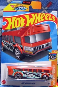 Hot Wheels 2024 Mainline Case N " Hot Wheels High " HW Fast Transit 1/5 - Picture 1 of 2