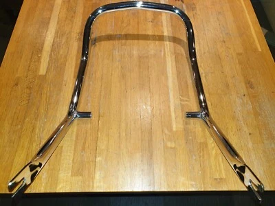 Kawasaki S1B S1C 250cc, S3 S3A 400cc Triple Chrome Rear Passenger Grab Rail Bar - Image 1 of 2