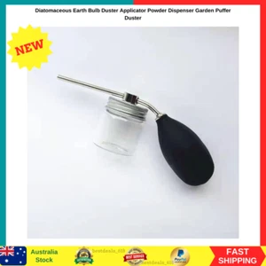 Diatomaceous Earth Bulb Duster Applicator Powder Dispenser Garden Puffer Tool - Picture 1 of 6