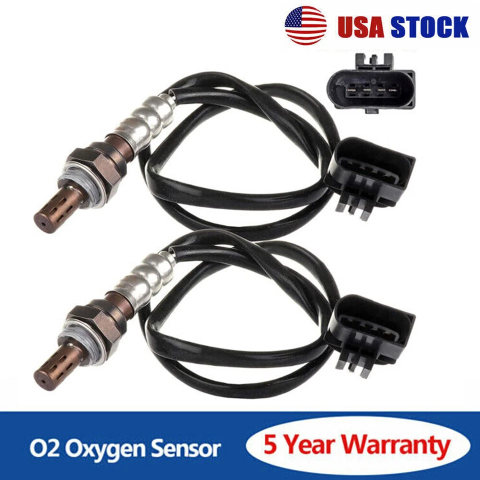 Upstream & Downstream For 2002-2008 Mini Cooper 1.6L L4 2PCS Oxygen O2 Sensor - Image 1 of 4