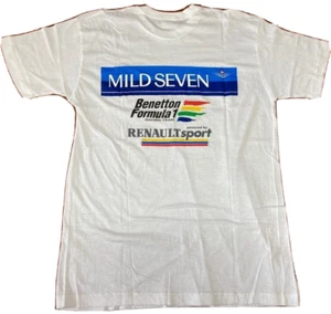Benetton Formel 1 Racing Team Mild Seven Vintage Tee T-Shirt One Size unbenutzt - Bild 1 von 12