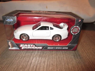 MODELLINO FAST e FURIOUS BRIAN'S TOYOTA SUPRA..JADA..NUOVA!!! - Immagine 1 di 3