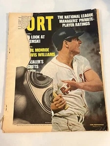 Sport Magazine June 1968 Carl Yastrzemski Boston Red Sox Cover - Picture 1 of 4