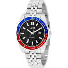Mens Wristwatch LIU JO LUXURY COMPANY TLJ2223 Stainless Steel Black Red Blue