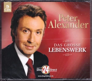 5 CD Box Peter Alexander Das grosse Lebenswerk - shop24direct - NEU & OVP - Bild 1 von 2