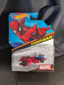 Hot Wheels Marvel Spiderman Character Car Toy - 1:64 Scale (BDM72) - Picture 1 of 7