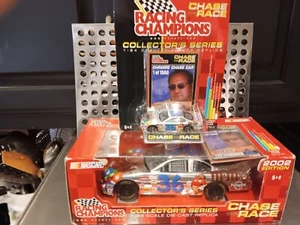 1/24 & 1/64 Racing Champions 2002 Ken Schrader M&M's Chrome Car Set 1 of 1,500 - Picture 1 of 7
