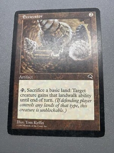 Excavator 1997 Common HP MAGIC THE GATHERING - Picture 1 of 12