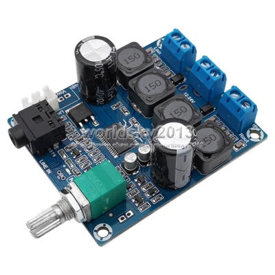 1pcs TPA3118 DC12-24V 30W+30W Dual-Channel Audio Speaker Digital Amplifier Board - Image 1 of 4
