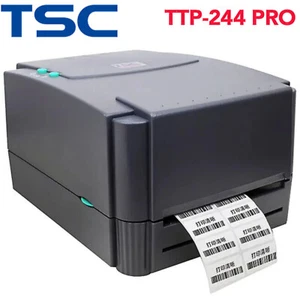TSC TTP-244 Pro 32-bit RISC CPU ABS Desktop Thermal Transfer Bar Code Printer - Picture 1 of 10