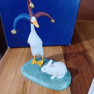 Will Bullas Figur A Fool and his Bunny Greenwich Workshop 5,5" mit Karton - Bild 1 von 14